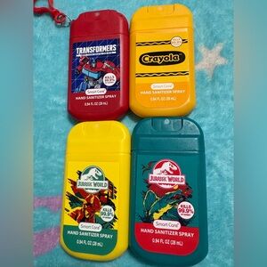 Crayola Red and Yellow Hand Sanitizer Spray Set